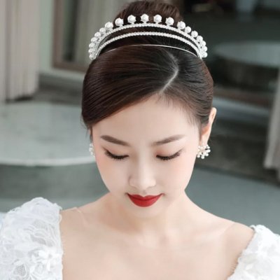 Fashion Bridal Crystal Tiara Crowns Hair Jewelry